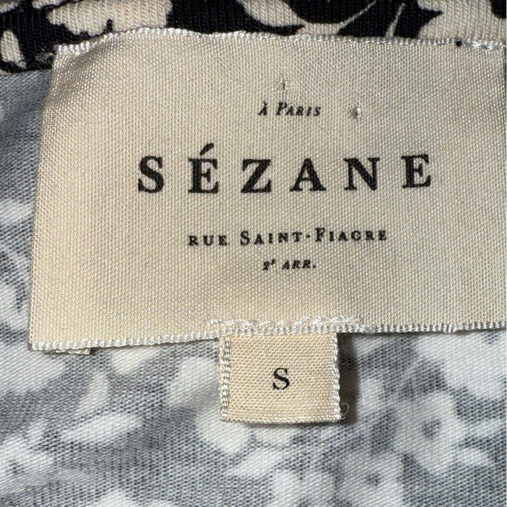 Sezane Pippa Short Dress Madison Print Size Small - Picture 6 of 7